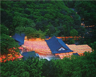학교법인 청담학원 설립본찰 도선사 전경 사진